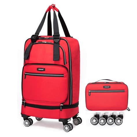 soft travel bags with wheels